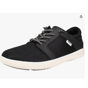 NEW Hurley Shoreline Black Sneakers‎ Mens 11 Slip On Casual Shoes Lightweight